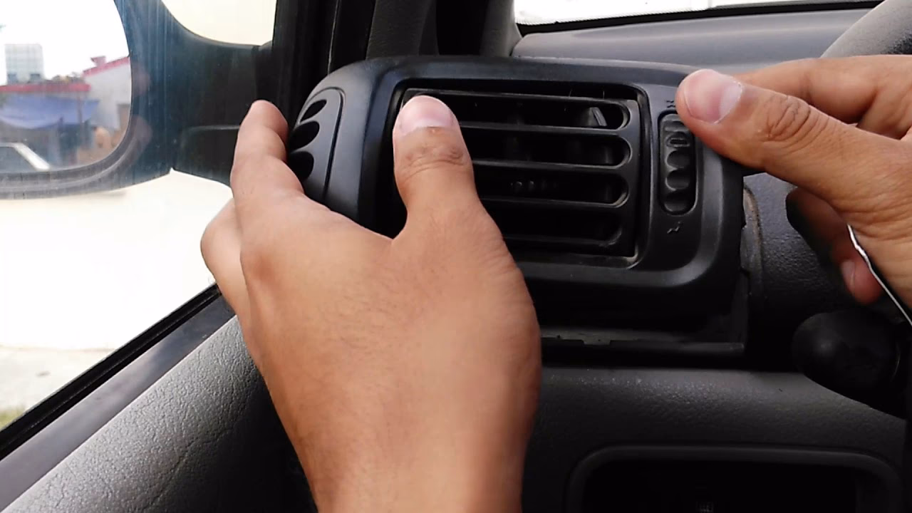 ¿Cómo quitar la ventilación del aire acondicionado?