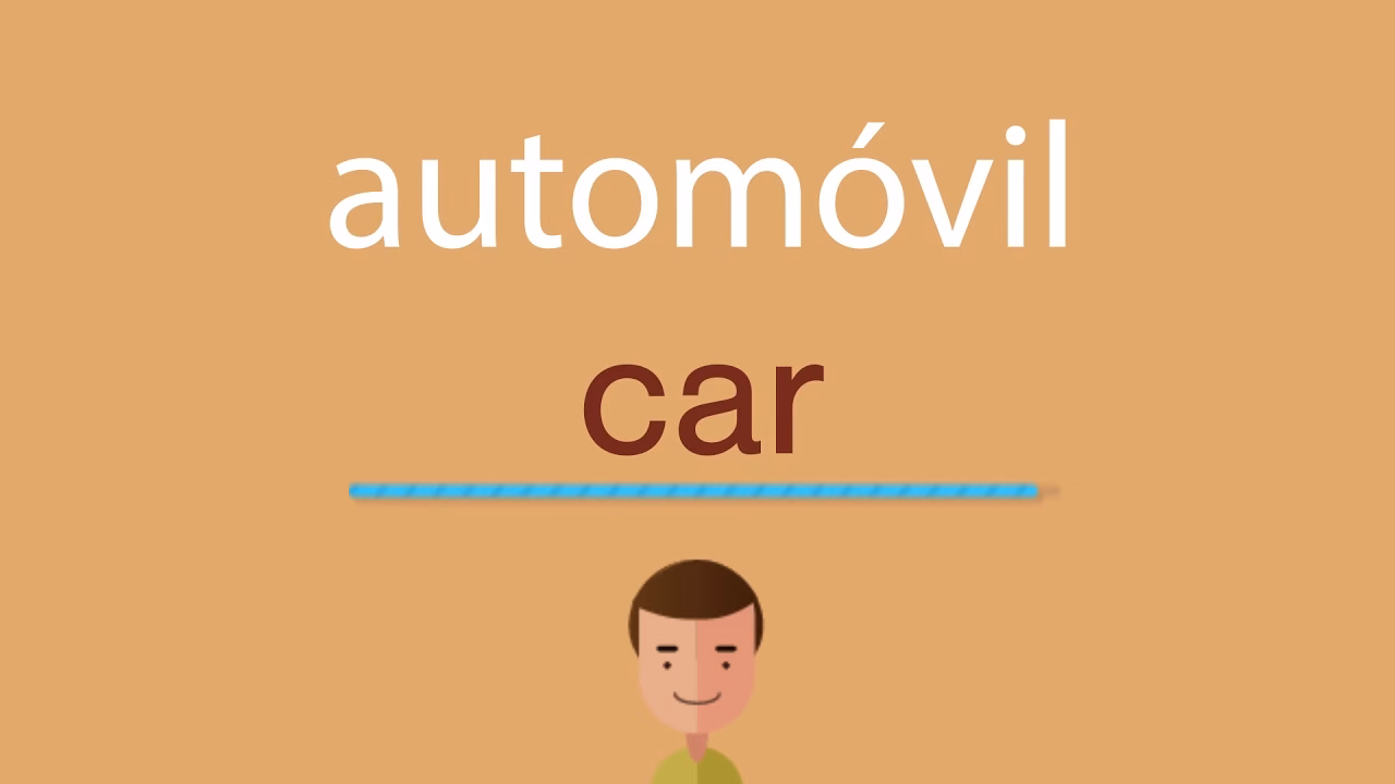 ¿Cómo se escribe automobile en inglés?