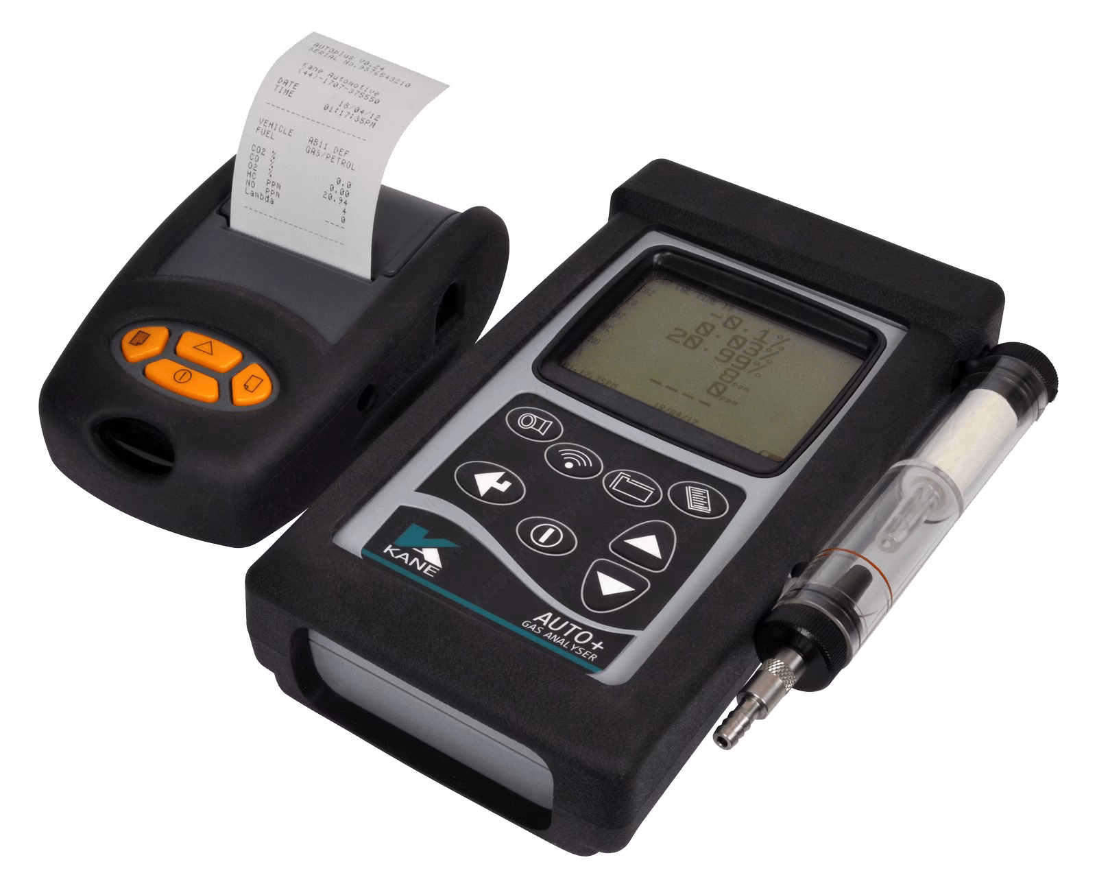 ¿Qué porcentaje debe indicar la prueba de gases?