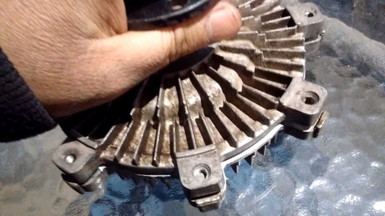 ¿Qué hace la polea viscosa?