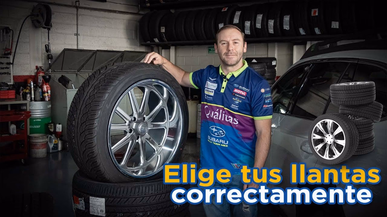 ¿Cómo puedo saber qué llantas debe llevar mi auto?