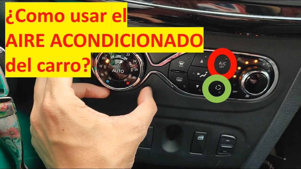 ¿Cómo es recomendable usar el AC de mi carro?