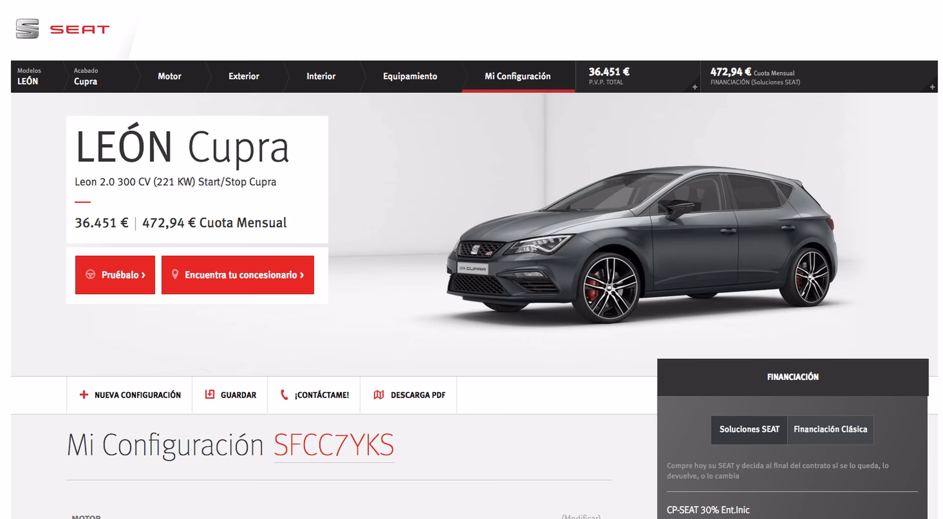 ¿Cómo descargar el SEAT?