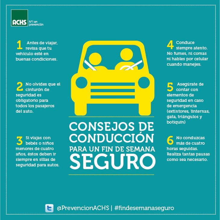 ¿Cuáles son 10 recomendaciones de seguridad vial?