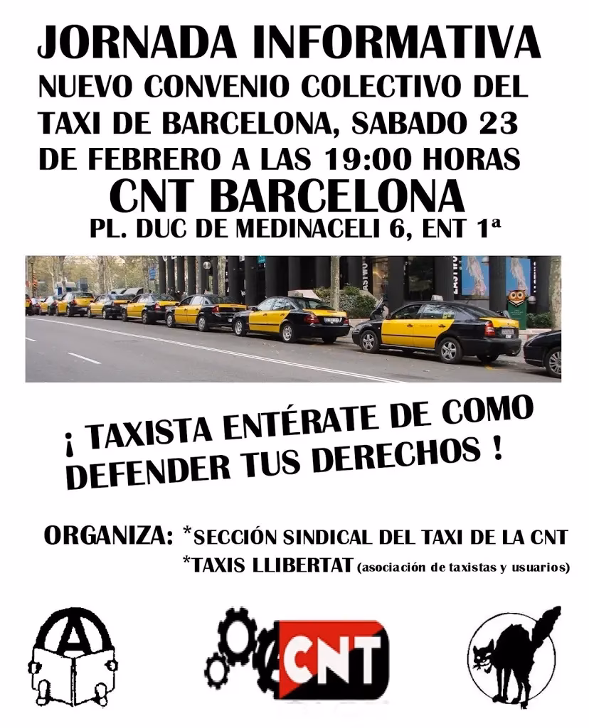 ¿Qué convenio tienen los taxistas?