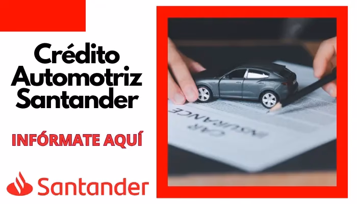 ¿Cuál es el tipo de interés de un préstamo de coche de Santander?