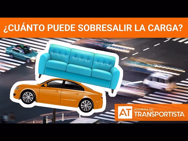 ¿Cuánto es lo máximo que se puede sobresalir una carga?