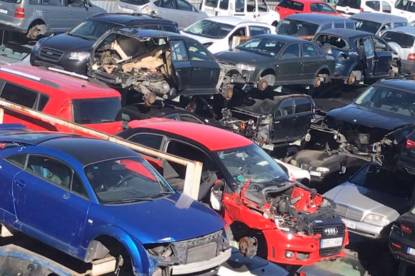 ¿Cómo se llama el desguace más grande que hay en Madrid?