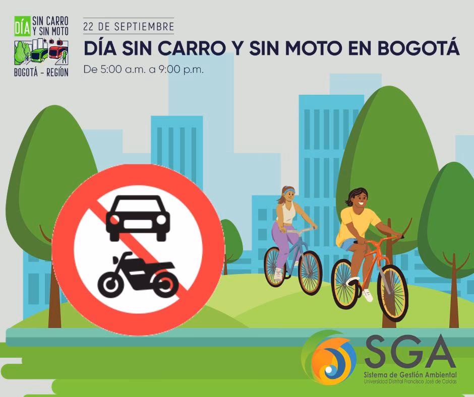 ¿Qué carros pueden circular el Día de no carro?