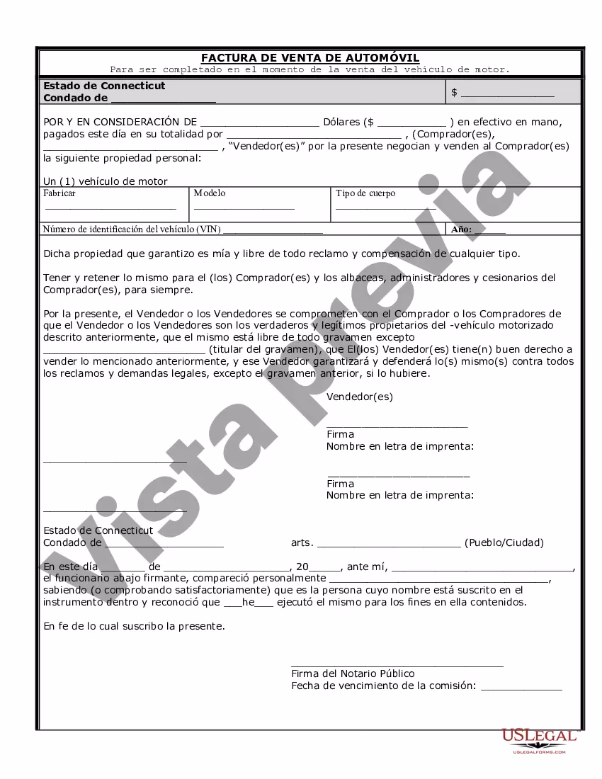 ¿Qué pasa si no me endosaron la factura de un auto?