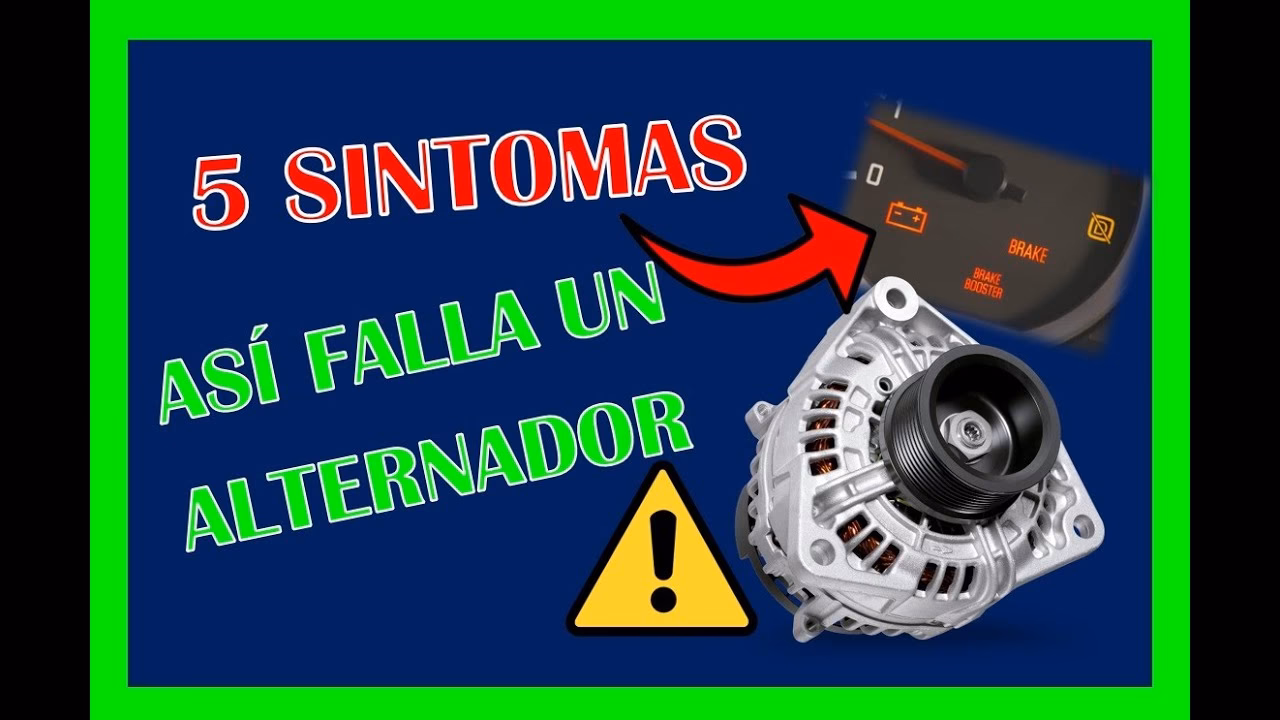 ¿Cuáles son las fallas más comunes en un alternador?