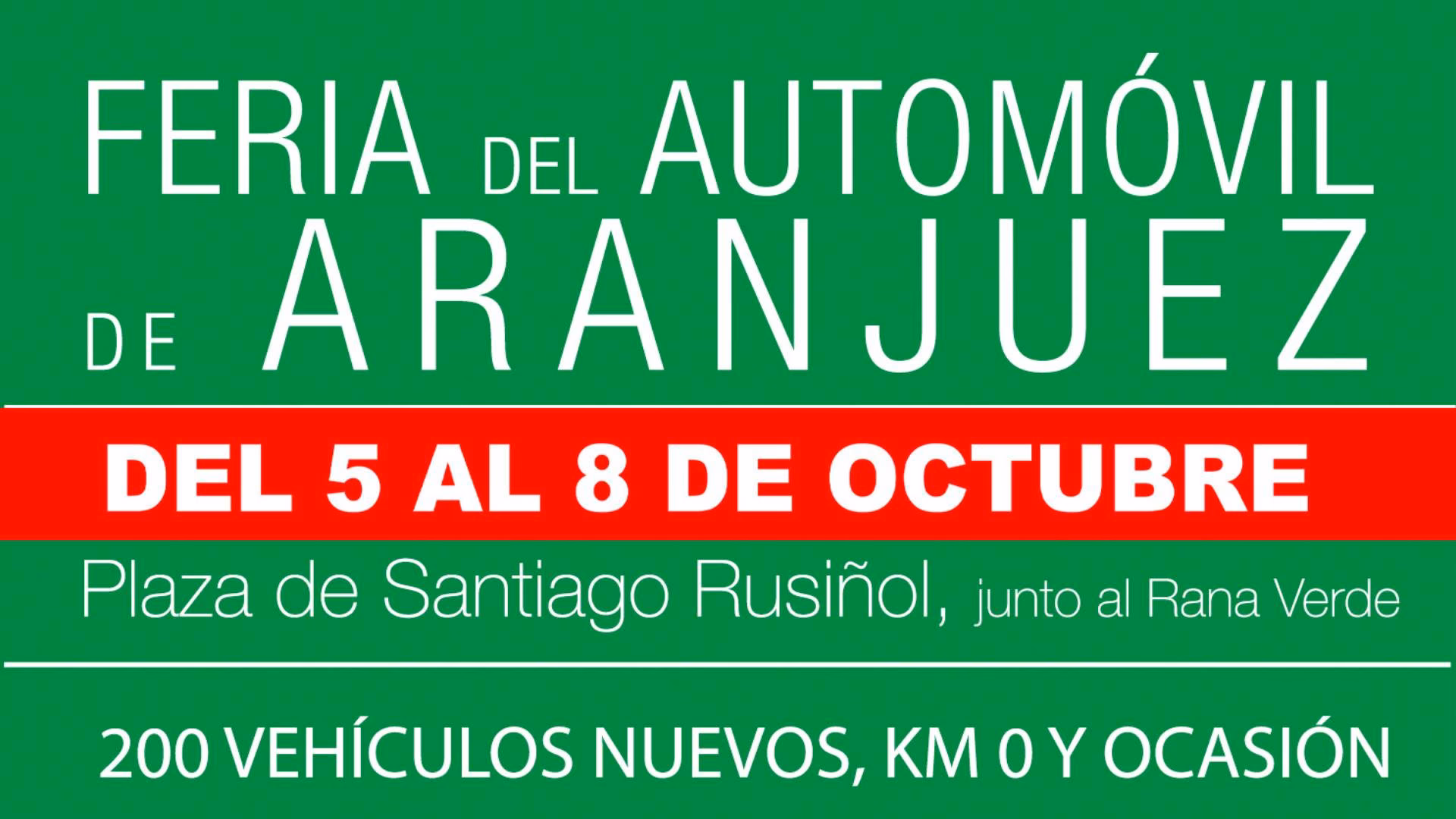 ¿Qué día es la Feria de Aranjuez?