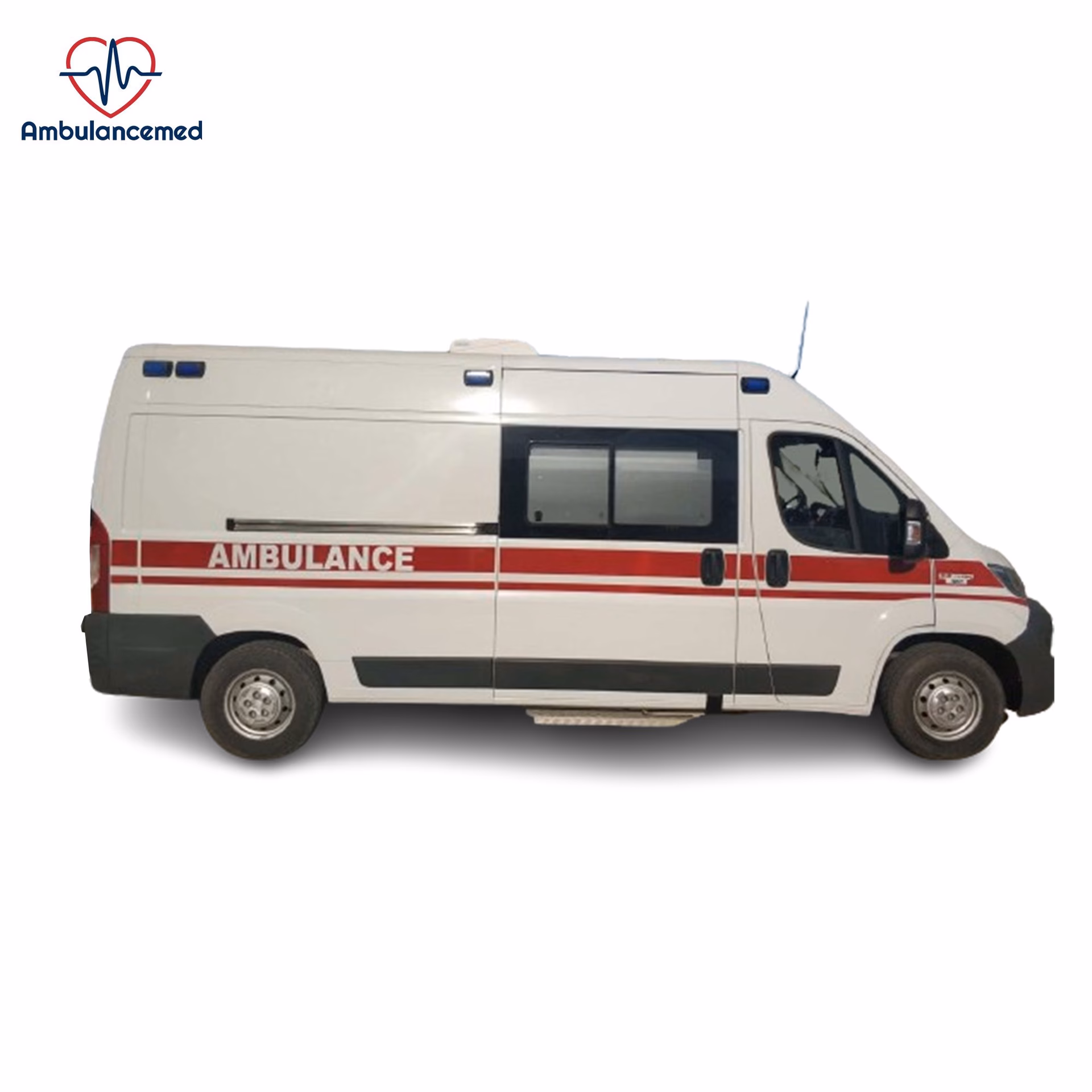 What is the top speed of the Fiat Ducato ambulance?