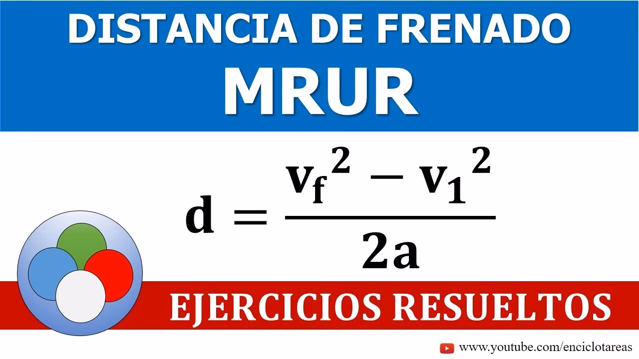 ¿Cómo se calcula la distancia de detención de un vehículo?