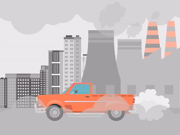 ¿Qué tipo de gases emiten los automóviles?