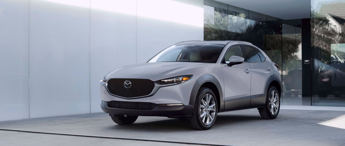 What is the new white color for Mazda?