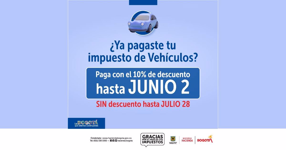 ¿Cómo calcular el impuesto de vehículo en Bogotá?