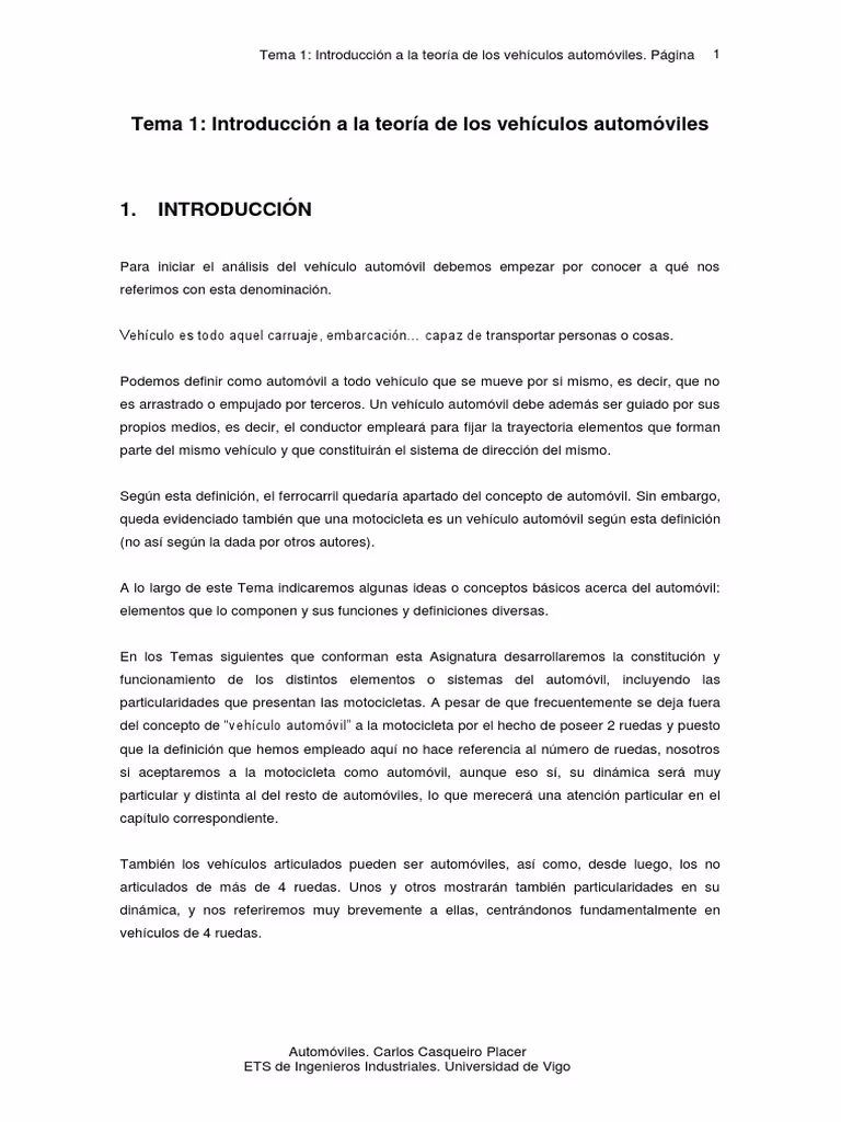¿Cuál es el resumen del automóvil?