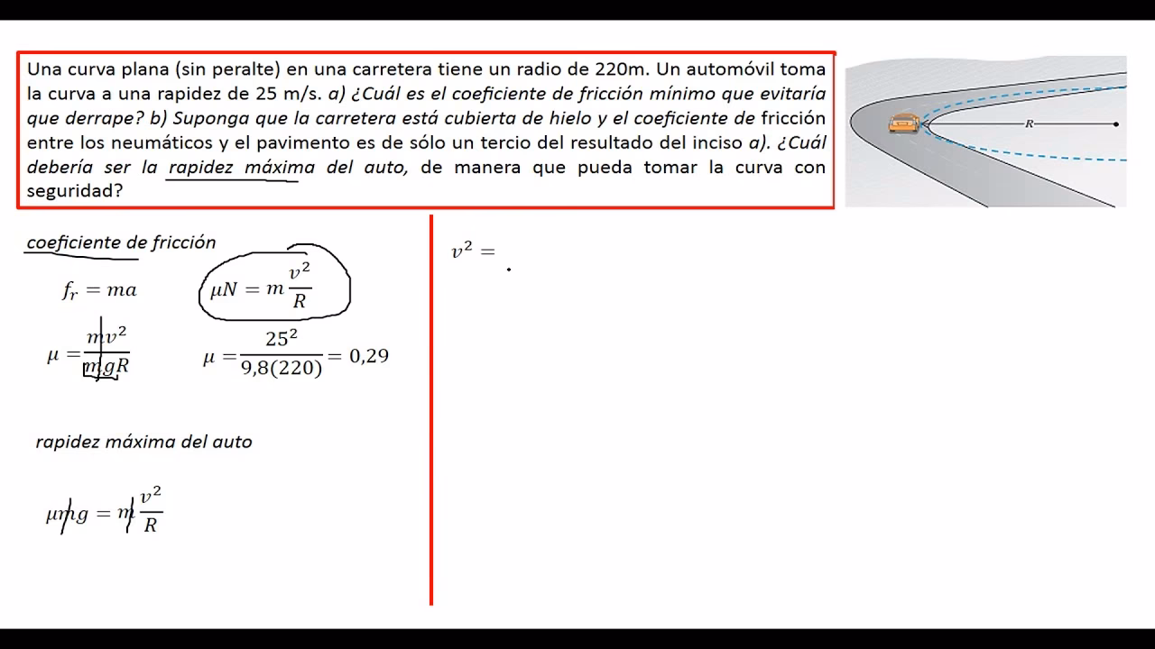 ¿Qué es la fuerza centrípeta en un vehículo?