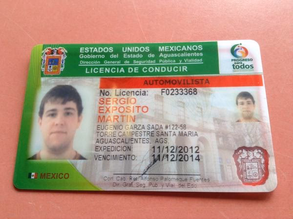 ¿Cuánto cuesta la licencia de automovilista en Aguascalientes?