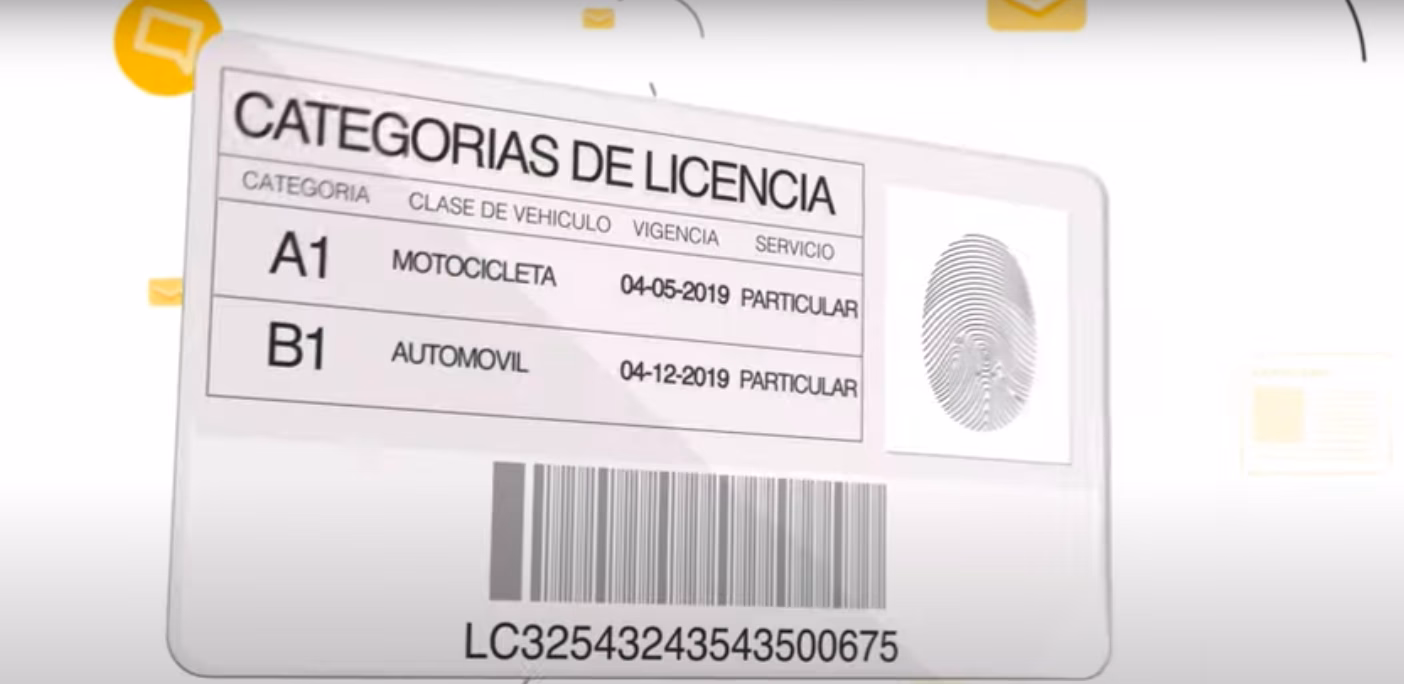 ¿Qué licencia se usa para manejar un auto?