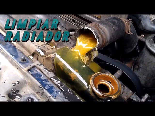 ¿Qué echarle al radiador para limpiarlo por dentro?
