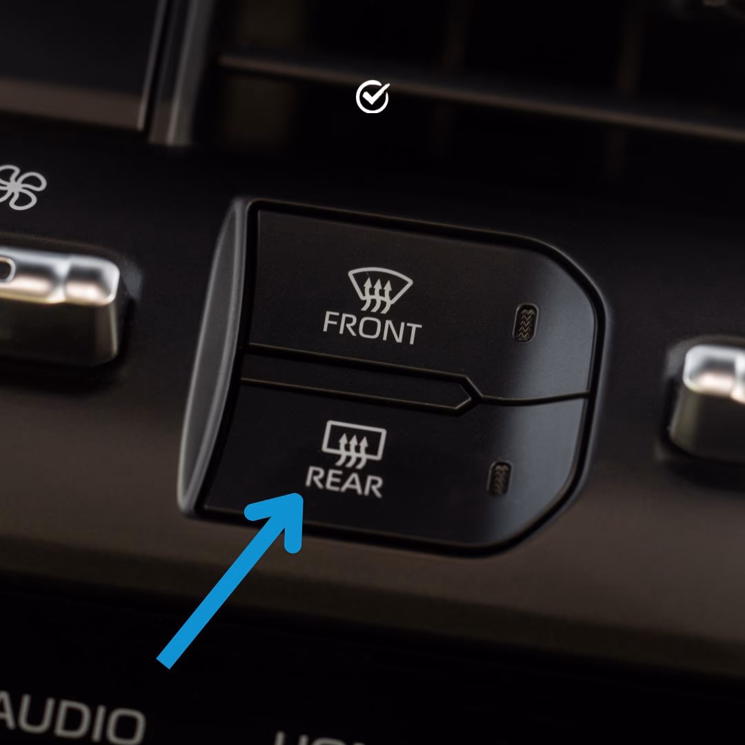 ¿Cuál es la función de la luneta térmica en un coche?