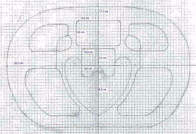 ¿Cuánto mide un volante de Chevy?