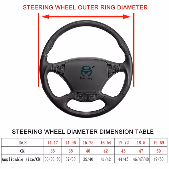 ¿Cuánto mide un volante promedio?