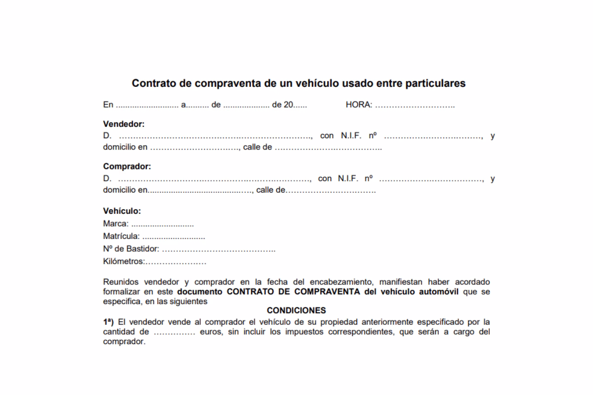 ¿Qué es un formulario de compraventa?