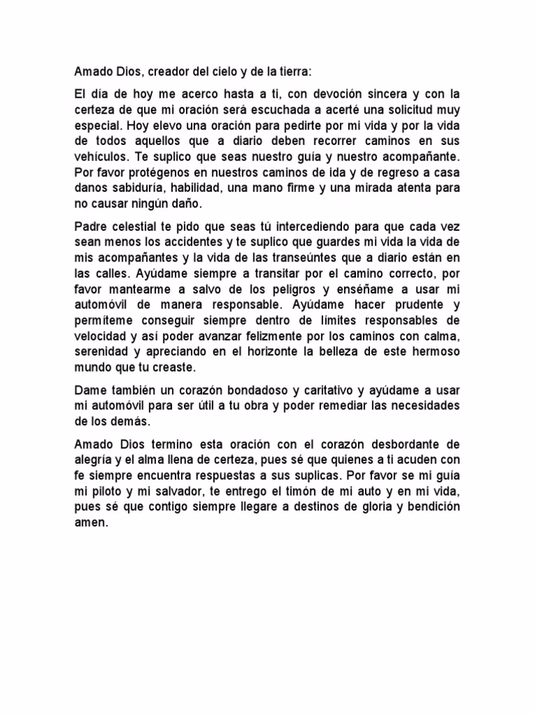 ¿Cómo se bendice un coche?