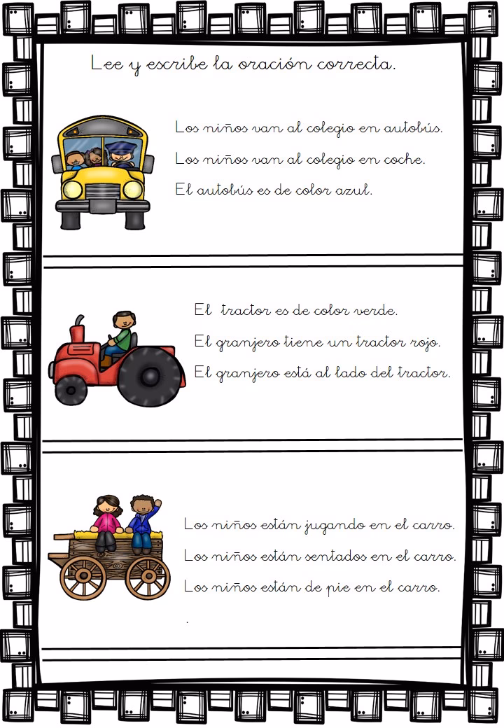 ¿Cómo hacer oraciones con la palabra carro?