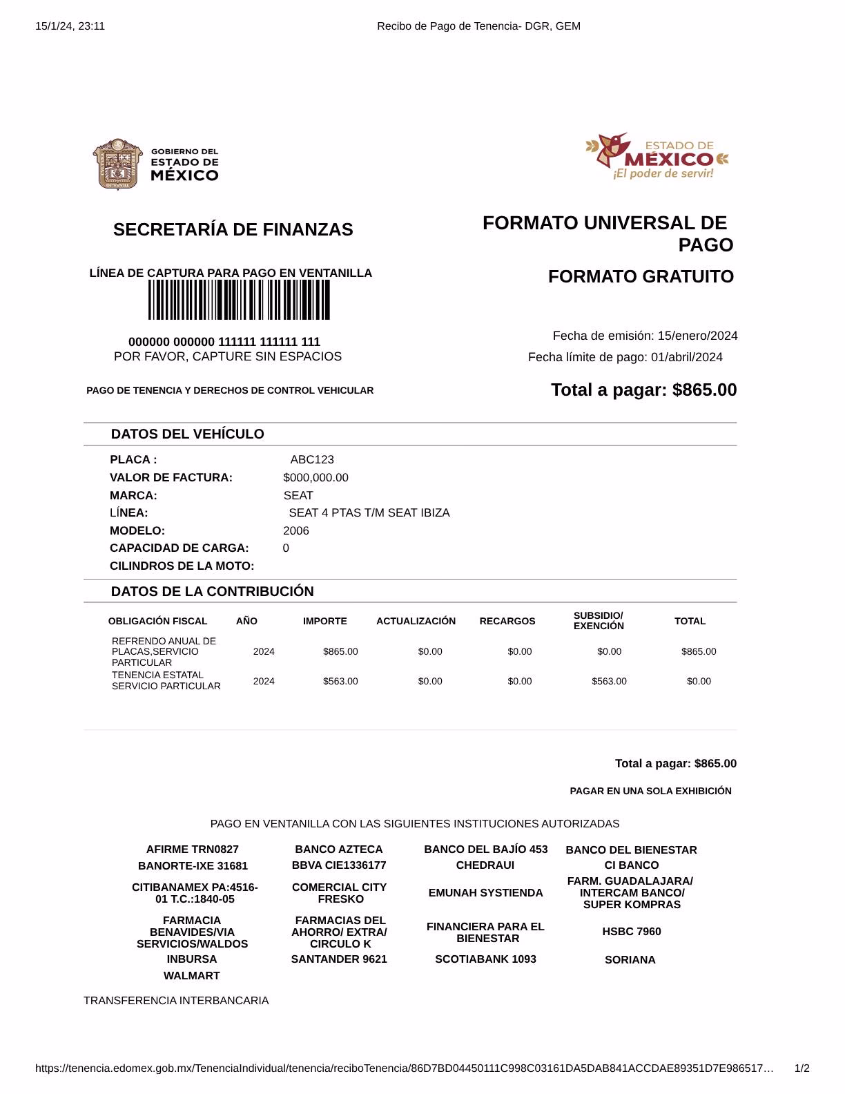 ¿Cómo saber cuánto debo de tenencia CDMX?