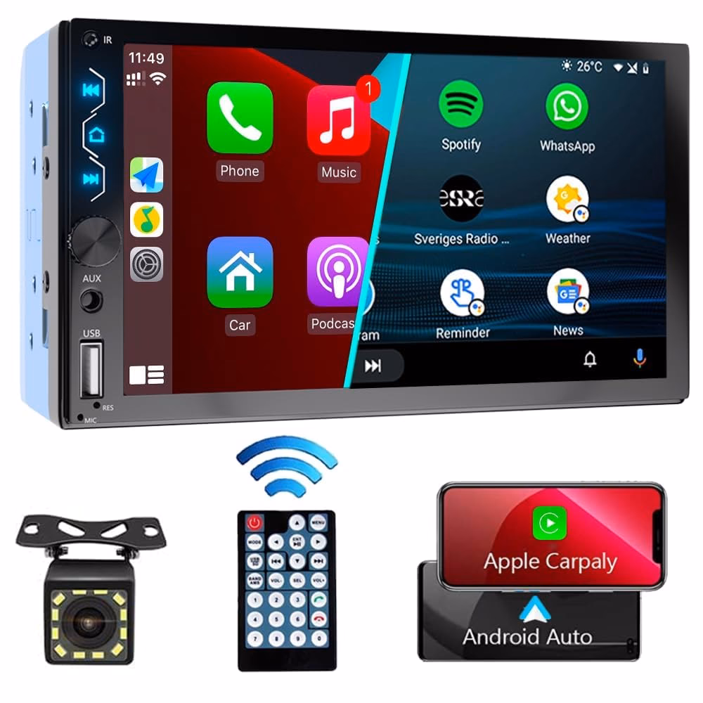 ¿Cómo puedo poner la pantalla de mi teléfono en mi carro?