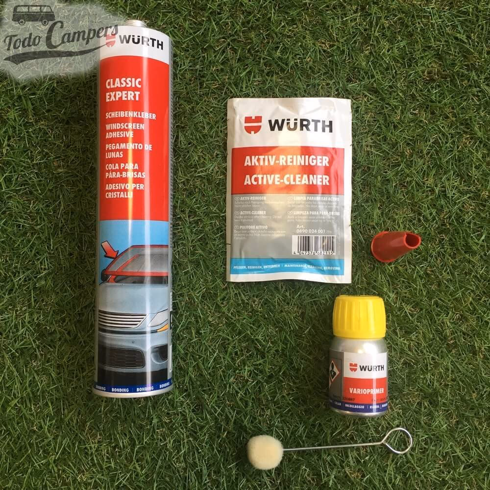 ¿Qué adhesivo se utiliza para el pegado de lunas en los vehículos?