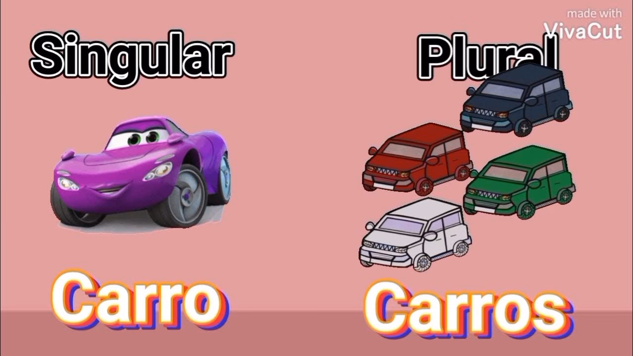 ¿Cuál es la forma plural de automóvil?