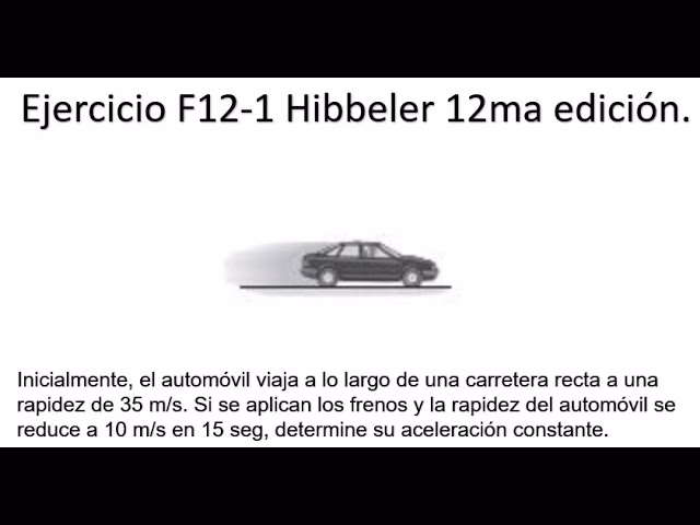 ¿Cuando un vehículo se mueve con una velocidad constante?