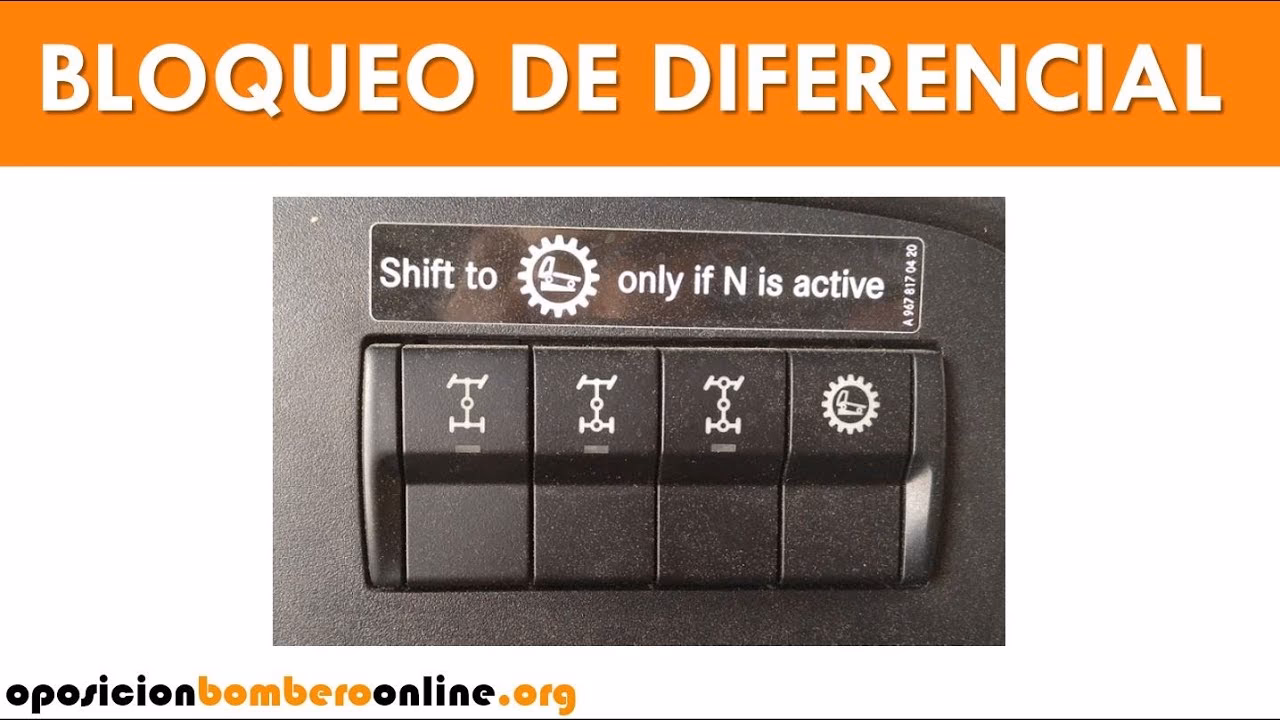 ¿Qué pasa cuando se bloquea el diferencial?