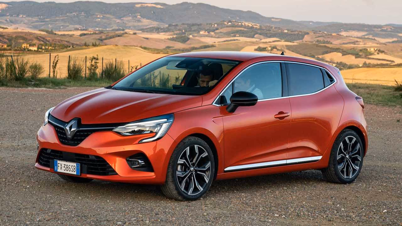 What does R and O mean on steering wheel Renault Clio?