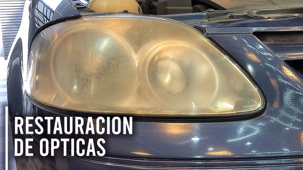 ¿Se pueden reparar los faros del coche?