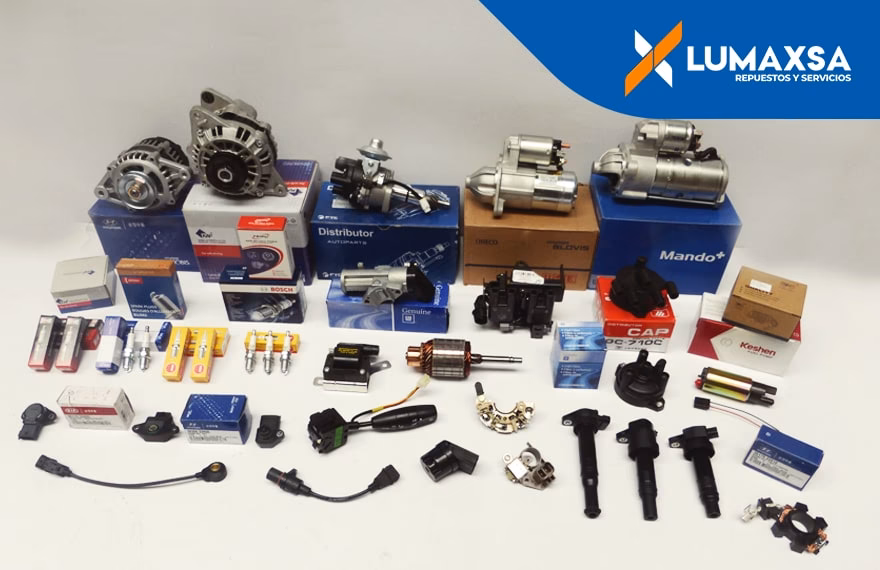 ¿Cuáles son las partes eléctricas de un coche?