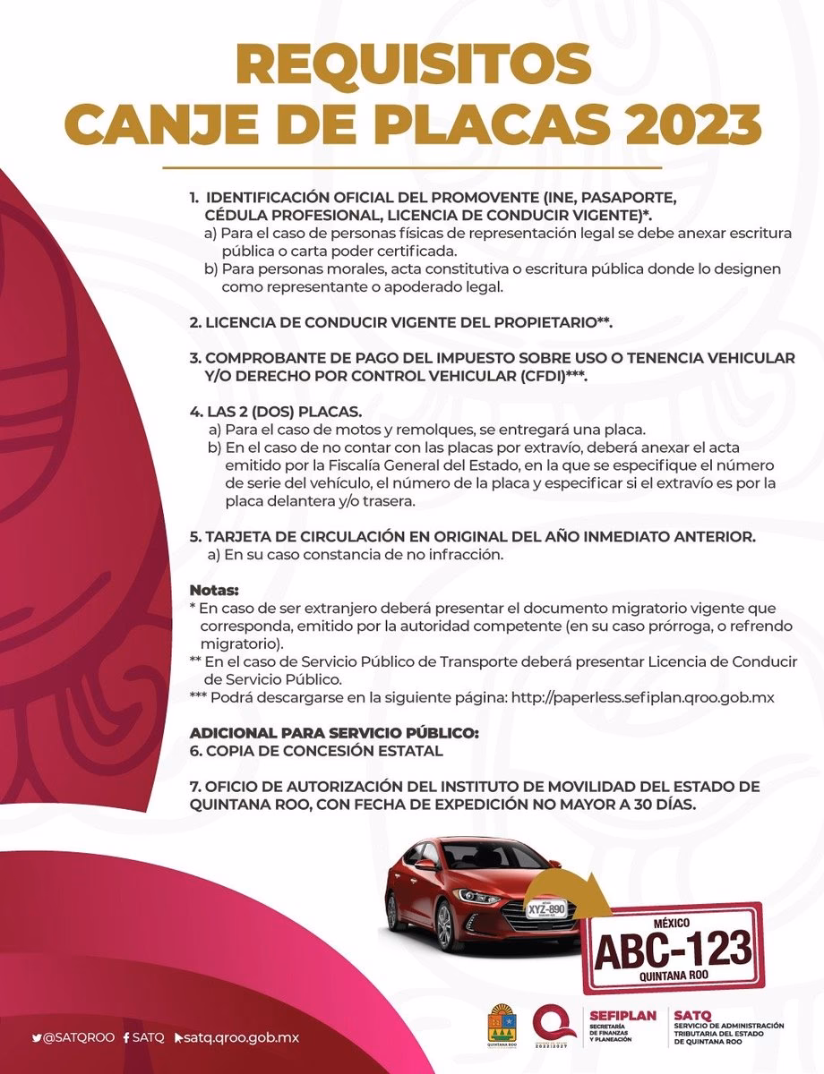 ¿Cómo hacer el cambio de propietario de un auto en Quintana Roo?