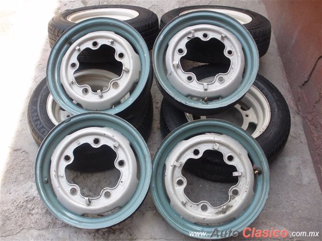 ¿Cuál es la medida original de los rines de un Vocho?