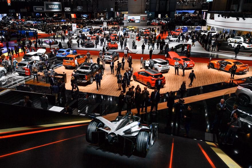 What is the purpose of the Geneva Motor Show 2025?