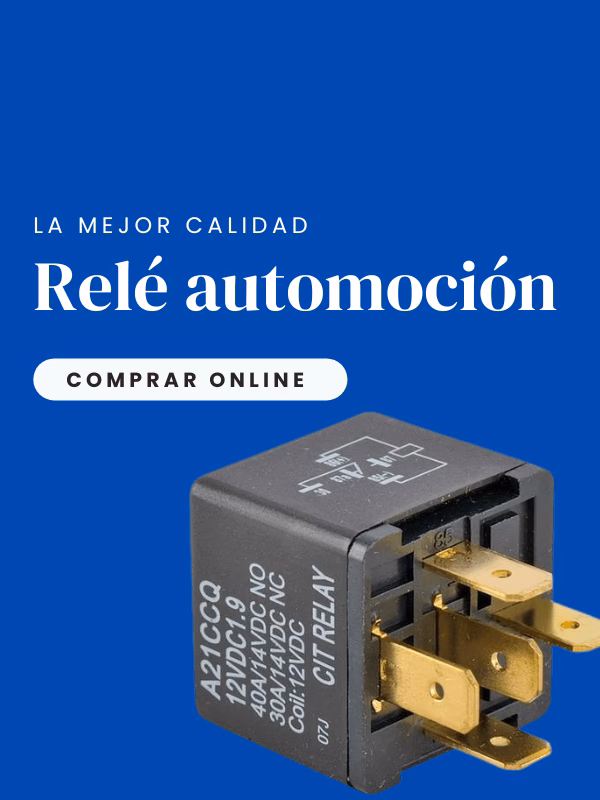 ¿Qué tipos de relés utilizan los coches?