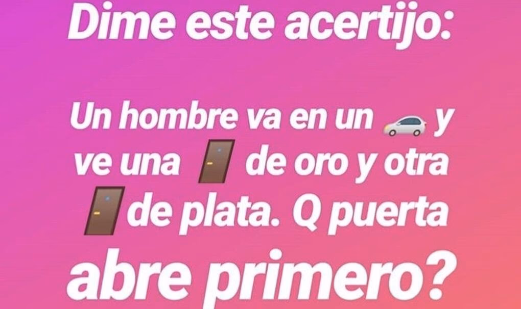 ¿Cuál es la respuesta del acertijo de las dos puertas?