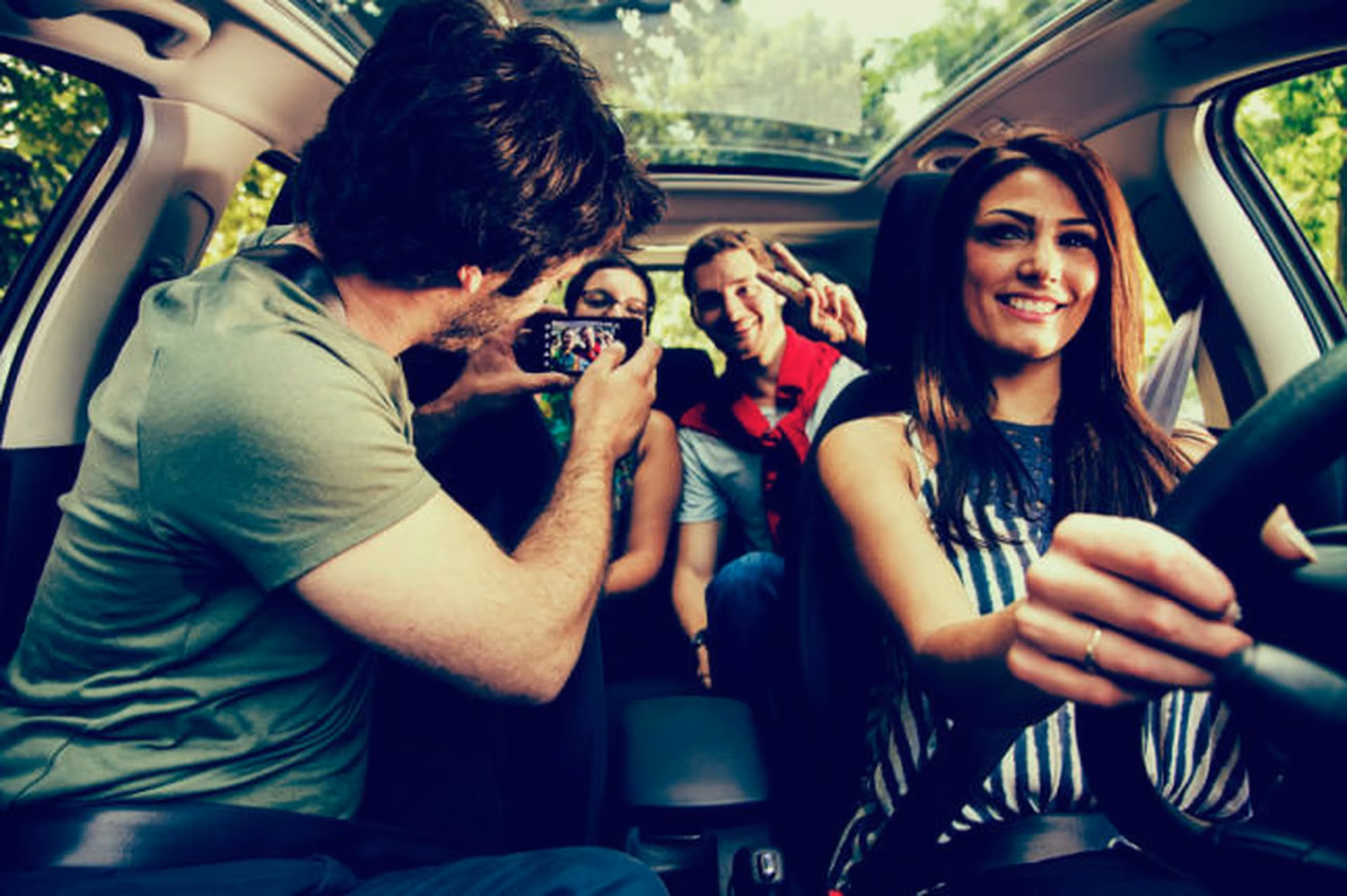 ¿Cómo se llama cuando compartes un viaje en coche?