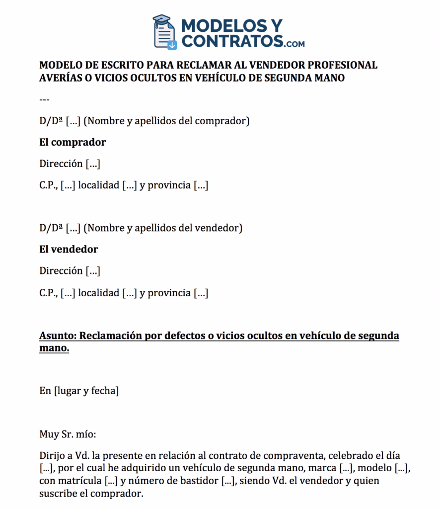 ¿Qué se considera un vicio redhibitorio?