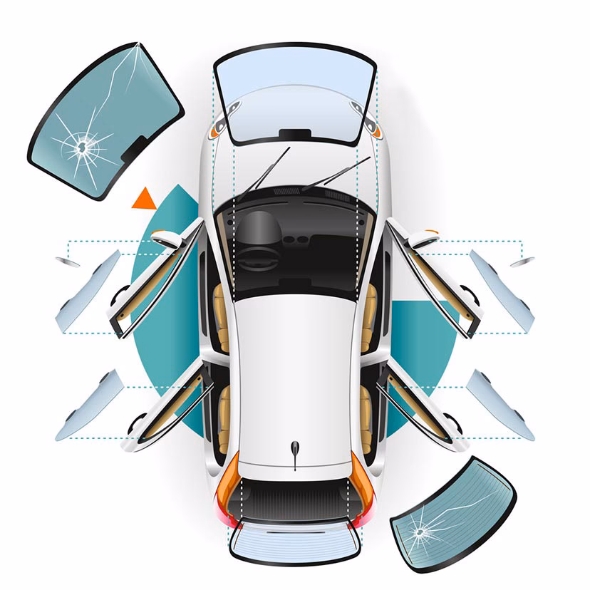 ¿Qué tipo de vidrio llevan los autos?