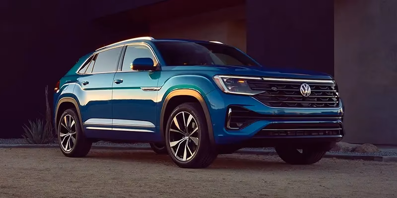 What are the sizes of the Volkswagen SUV?
